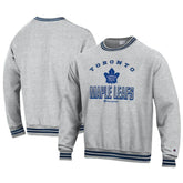 Toronto Maple Leafs Champion Reverse Weave Yarn Dye Pullover Sweatshirt - NHL Sweatshirts