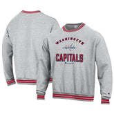 Washington Capitals Champion Reverse Weave Yarn Dye Pullover Sweatshirt - NHL Sweatshirts