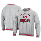 Carolina Hurricanes Champion Reverse Weave Yarn Dye Pullover Sweatshirt - NHL Sweatshirts