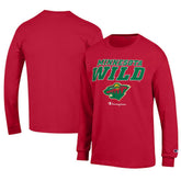 Minnesota Wild Champion Long-Sleeve Jersey T-Shirt - NHL T-shirts