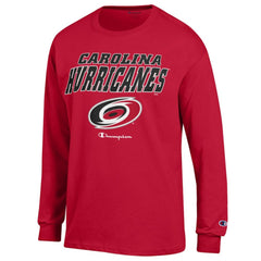Carolina Hurricanes Champion Long-Sleeve Jersey T-Shirt - NHL T-shirts