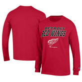Detroit Red Wings Champion Long-Sleeve Jersey T-Shirt - NHL T-shirts