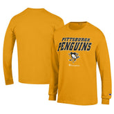 Pittsburgh Penguins Champion Long-Sleeve Jersey T-Shirt - NHL T-shirts