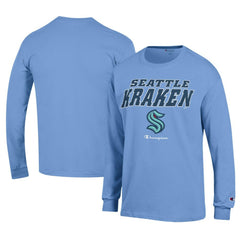 Seattle Kraken Champion Long-Sleeve Jersey T-Shirt - NHL T-shirts