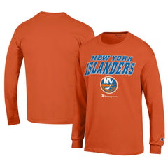 New York Islanders Champion Long-Sleeve Jersey T-Shirt - NHL T-shirts