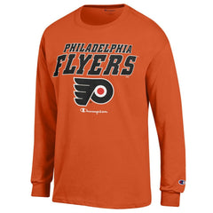 Philadelphia Flyers Champion Long-Sleeve Jersey T-Shirt - NHL T-shirts