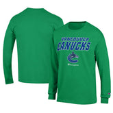 Vancouver Canucks Champion Long-Sleeve Jersey T-Shirt - NHL T-shirts