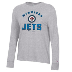 Winnipeg Jets Champion Women's Core Long Sleeve T-Shirt - NHL T-shirts