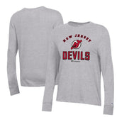 New Jersey Devils Champion Women's Core Long Sleeve T-Shirt - NHL T-shirts