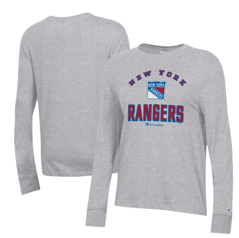 New York Rangers Champion Women's Core Long Sleeve T-Shirt - NHL T-shirts