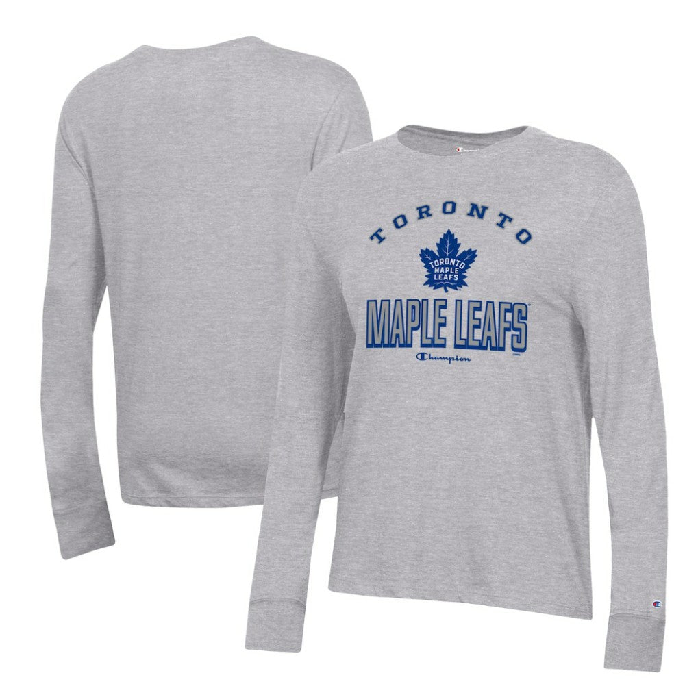 Toronto Maple Leafs Champion Women's Core Long Sleeve T-Shirt - NHL T-shirts