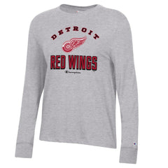 Detroit Red Wings Champion Women's Core Long Sleeve T-Shirt - NHL T-shirts