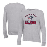 Columbus Blue Jackets Champion Women's Core Long Sleeve T-Shirt - NHL T-shirts