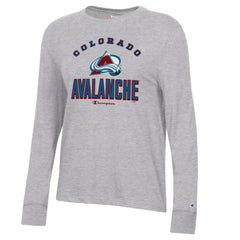 Colorado Avalanche Champion Women's Core Long Sleeve T-Shirt - NHL T-shirts