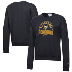 Pittsburgh Penguins Champion Women's Powerblend Pullover Sweatshirt - NHL Sweatshirts