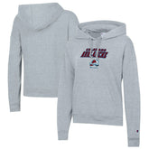 Colorado Avalanche Champion Women's Powerblend Fleece Pullover Hoodie - NHL Hoodies