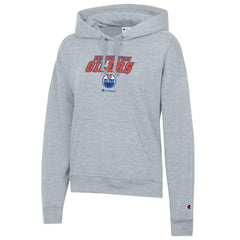 Edmonton Oilers Champion Women's Powerblend Fleece Pullover Hoodie - NHL Hoodies