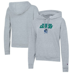 Vancouver Canucks Champion Women's Powerblend Fleece Pullover Hoodie - NHL Hoodies