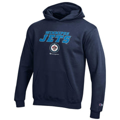 Winnipeg Jets Champion Youth Eco Powerblend Pullover Hoodie - NHL Hoodies
