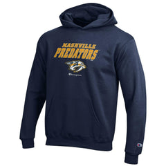 Nashville Predators Champion Youth Eco Powerblend Pullover Hoodie - NHL Hoodies