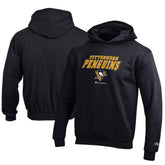 Pittsburgh Penguins Champion Youth Eco Powerblend Pullover Hoodie - NHL Hoodies