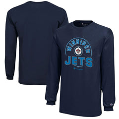 Winnipeg Jets Champion Youth Long-Sleeve Jersey T-Shirt - NHL T-shirts