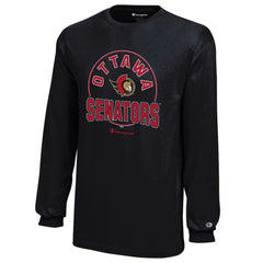 Ottawa Senators Champion Youth Long-Sleeve Jersey T-Shirt - NHL T-shirts