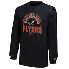 Philadelphia Flyers Champion Youth Long-Sleeve Jersey T-Shirt - NHL T-shirts
