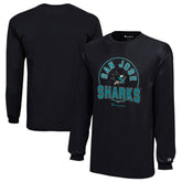 San Jose Sharks Champion Youth Long-Sleeve Jersey T-Shirt - NHL T-shirts