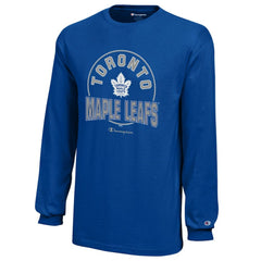 Toronto Maple Leafs Champion Youth Long-Sleeve Jersey T-Shirt - NHL T-shirts