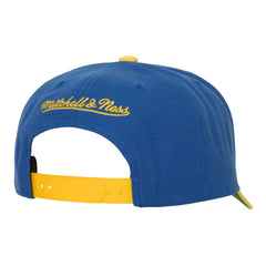 Royal/Gold Golden State Warriors Soul XL Logo Pro Crown Snapback Hat sale | NBA