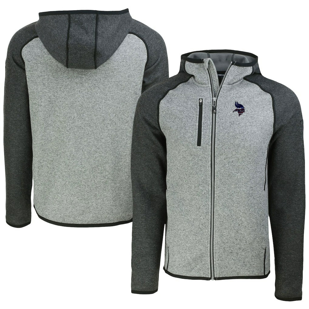 Minnesota Vikings Cutter & Buck Americana Mainsail Full-Zip Hooded Jacket | NFL Online