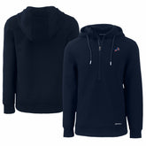Detroit Lions Cutter & Buck Americana Roam Eco Half-Zip Recycled Pullover Hoodie | NFL New