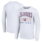 New York Islanders Starter Retro Graphic Long Sleeve Crew T-Shirt - NHL T-shirts