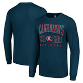 Montreal Canadiens Starter Retro Graphic Long Sleeve Crew T-Shirt - NHL T-shirts