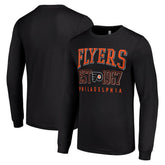 Philadelphia Flyers Starter Retro Graphic Long Sleeve Crew T-Shirt - NHL T-shirts