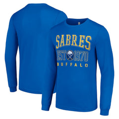 Buffalo Sabres Starter Retro Graphic Long Sleeve Crew T-Shirt - NHL T-shirts