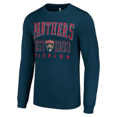 Florida Panthers Starter Logo Graphic Long Sleeve T-Shirt - NHL T-shirts