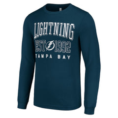 Tampa Bay Lightning Starter Logo Graphic Long Sleeve T-Shirt - NHL T-shirts