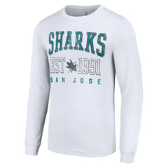 San Jose Sharks Starter Logo Graphic Long Sleeve T-Shirt - NHL T-shirts