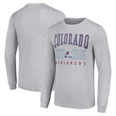 Colorado Avalanche Starter Logo Graphic Long Sleeve T-Shirt - NHL T-shirts