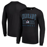 Colorado Avalanche Starter Logo Graphic Long Sleeve T-Shirt - NHL T-shirts