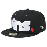 Minnesota Twins New Era Checkered Undervisor 59FIFTY Fitted Hat - MLB Hats