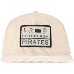 Pittsburgh Pirates New Era Summer Essential Golfer Snapback Hat - MLB Hats