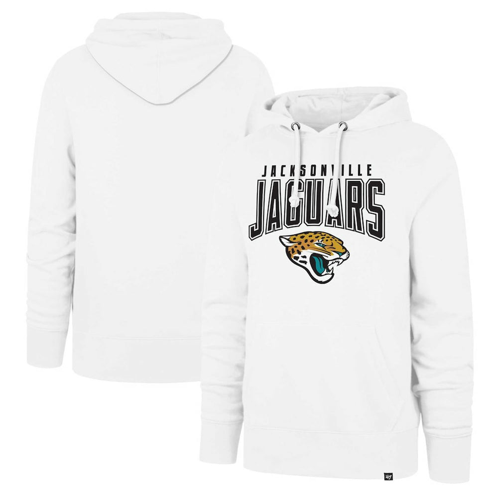 Jacksonville Jaguars '47 Elements Arch Headline Pullover Hoodie | NFL Discount