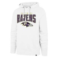 Baltimore Ravens '47 Elements Arch Headline Pullover Hoodie | NFL Discount