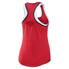 Los Angeles Angels WEAR by Erin Andrews Women's Colorblock Racerback Tank Top - MLB Tanks