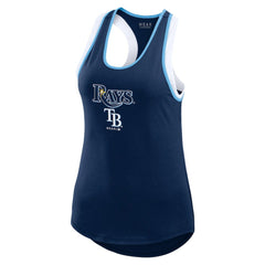Tampa Bay Rays WEAR by Erin Andrews Women's Colorblock Racerback Tank Top - MLB Tanks