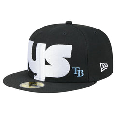 Tampa Bay Rays New Era Checkered Undervisor 59FIFTY Fitted Hat - MLB Hats