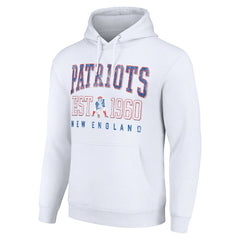 New England Patriots Starter Unisex Throwback Logo Pullover Hoodie | NFL US